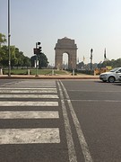 India gate vanuit de tuktuk