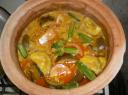 Resultaat van onze kookcursus viscurry