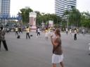 Sporten in het park