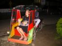 De gemotoriseerde becak