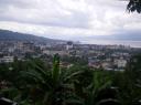 Uitzicht op Ambon stad