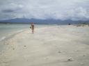 Wit strand op Gili Trawagan