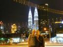 Kl Towers by night