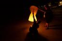 Lighting of the lantern