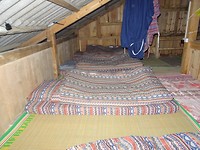 Bed in mijn homestay