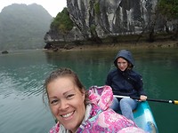 Kayakken meg Judith!