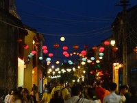 Hoi An lampionnen en toeristen
