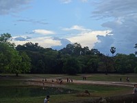 Naast Angkor Wat, sunrise