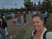 Angkor Wat en ik! Sunset