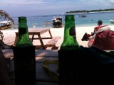 Bintang on the beach