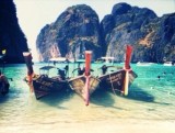 The beach