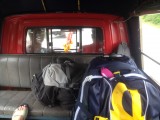In the tuktuk