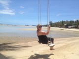 Beach swing
