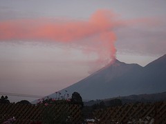 Active volcano Fuego