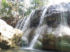 Hotspring waterfalls