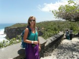 Uitzicht vanaf Uluwatu tempel