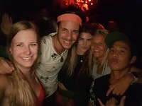 In de stad