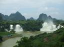 10. The Detian waterfall