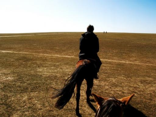 19. Super uitzicht vanaf het paard