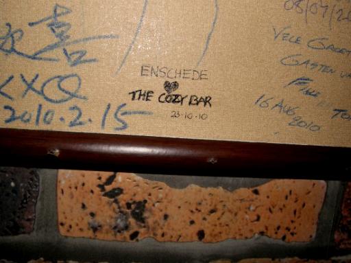 15. Enschede loves the Cosy bar!