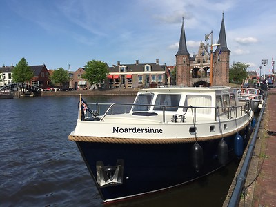 Wolter en Conny varen met Noardersinne