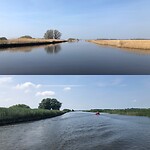 Op onze eerste tocht 5/4 en 2,5 maand later 17/6