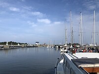 Drukte bij de Lorentzsluis