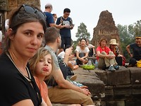 Angkor - toch nog andere toeristen