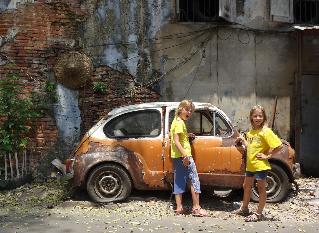 Hun eerste auto