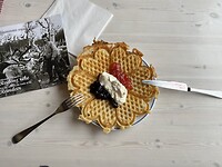 Zelf je wafel bakken
