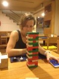 Potje Jenga voor het slapen gaan
