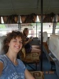 In de bus