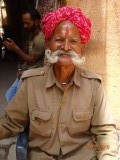 Typisch Rajasthaanse man