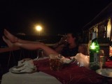 Genieten met een biertje