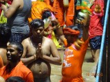 Swim, pray, drink Ganges