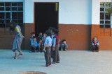 Kinderen leren dansen