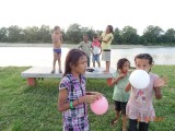 Spelen met ballonnen