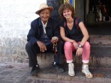 Wat een lieve man! Hij snoof wel as op... :s
