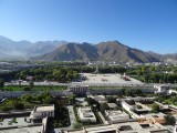 Uitzicht op Lhasa