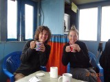 Aan de thee