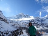 Annapurna South op de achtergrond: 7219 m