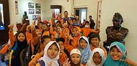 Met de kids op de foto
