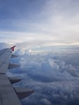 High in the sky