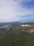 Palmolieplantages vanuit de lucht