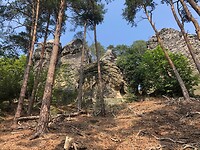 Bij de Teufelsmauer in Blankenburg