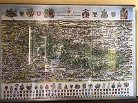 Oude stadsplattegrond van Wernigerode