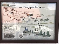 Nog een leuke plattegrond van de Harzquerbahn