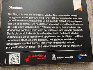 Uitleg over het Dinghuis