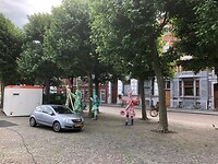 Grappige beelden op het Vrijthof