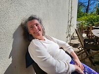 De zon kwam ons ook vandaag bezoeken